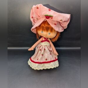 Strawberry Shortcake Doll Spring Dress Outfit Vintage Red Shoes Rare Unique Set